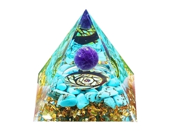 Orgonite Pyramid Healing Stone A16 -5cm