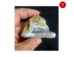 Chalcedon modrý 3 cca 160 g