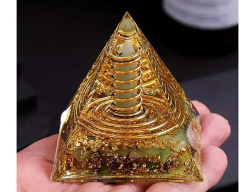 Orgonitová energetická pyramida  CH-5cm